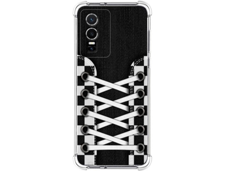 Carcasa para Vivo Y76 5G TUMUNDOSMARTPHONE Dibujos Antigolpes Zapatillas 03 Multicolor