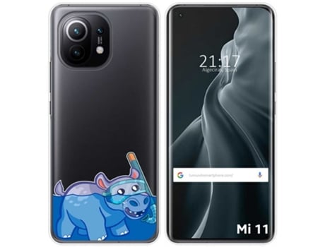 Carcasa Xiaomi Mi 11 5G TUMUNDOSMARTPHONE Dibujos Transparente Multicolor