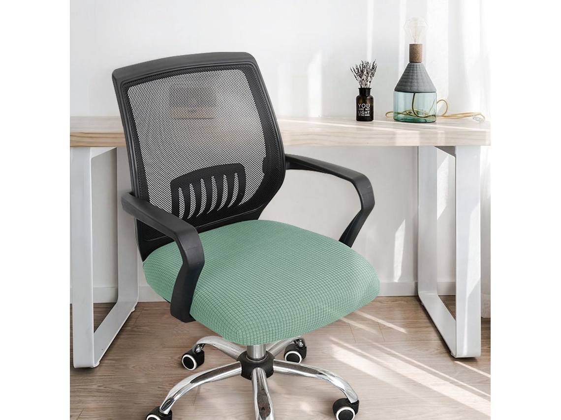 Fundas Elásticas Para Sillas Protectores De Cojines De Asiento Para Sillas De Oficina (verde Matcha) Eifson