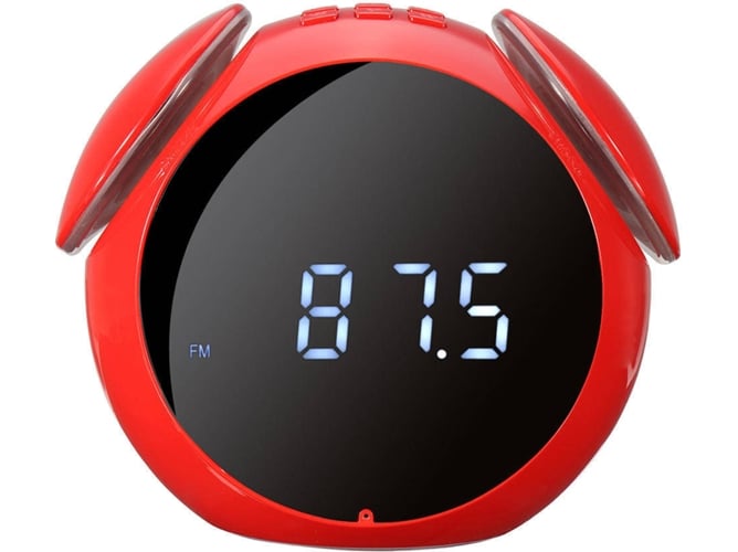 Reloj Despertador CHAOCHUANG BG00024848 (Rojo - Bluetooth)