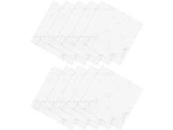 10 Pegatinas Pared Mármol Blanco Autoadhesivas Pvc Cocina Aplicación Versátil Fácil Colocación Baño
