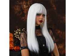 Peluca Realista Para Mujer Para Fiesta De Disfraces De Halloween Y Cosplay