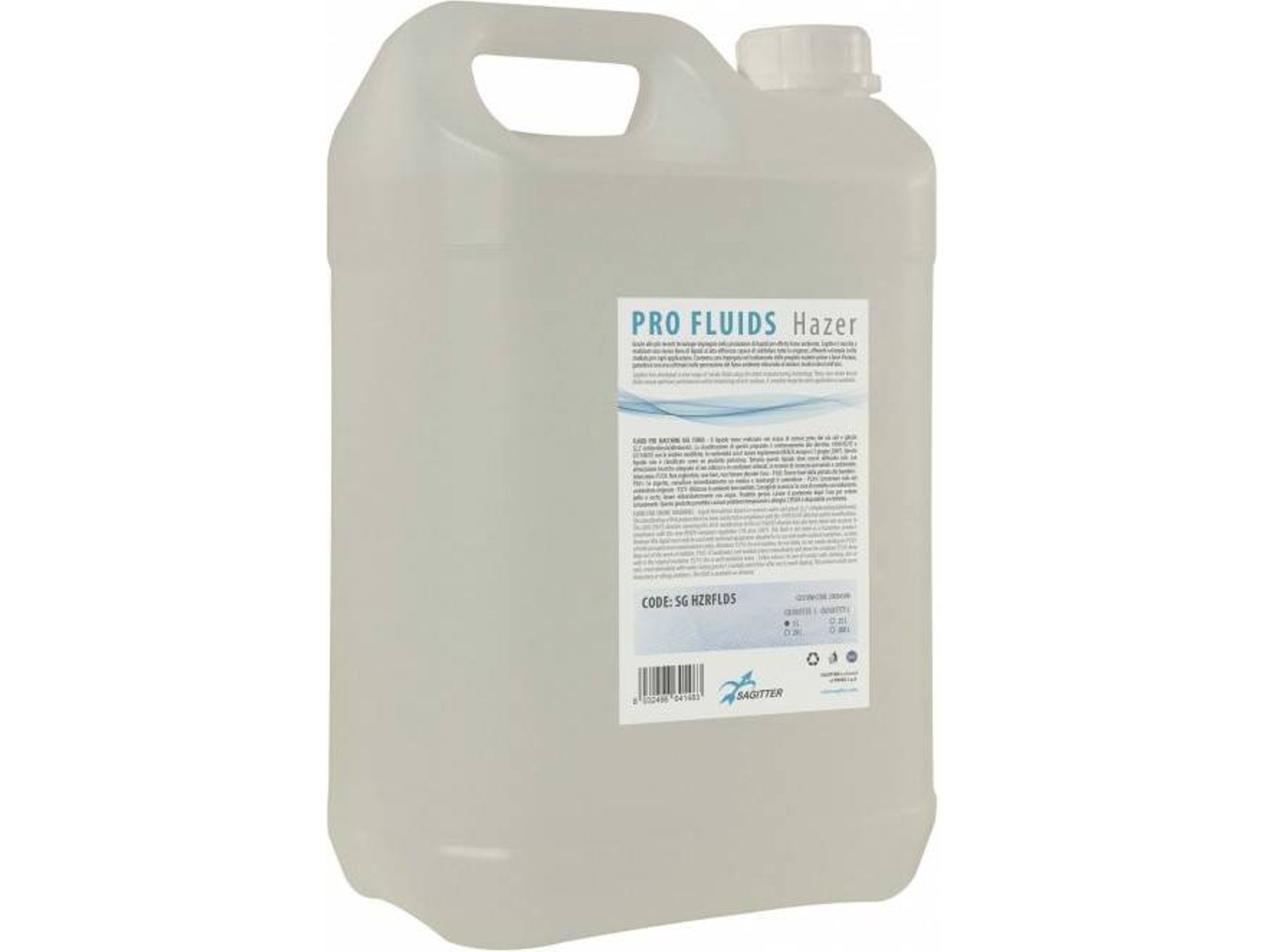 Líquido de Humo SAGITTER Pro Fluid Hazer 5L