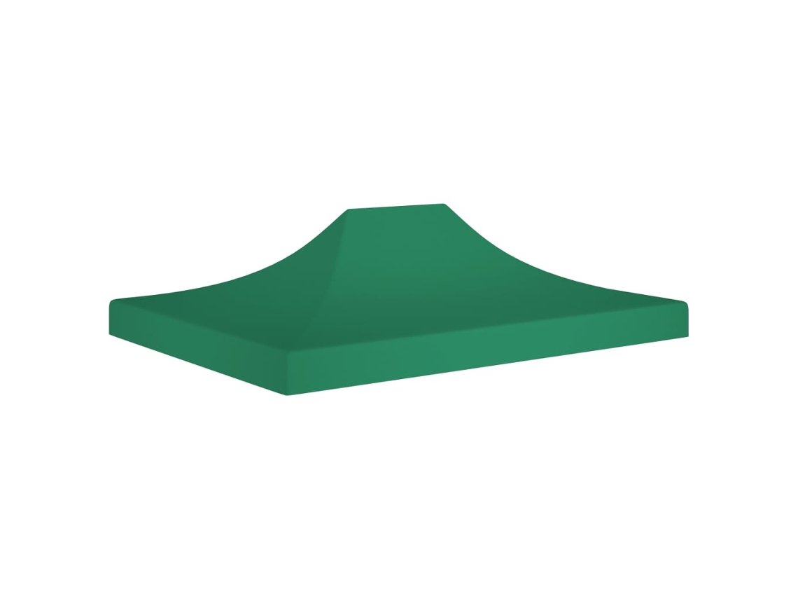 Techo De Carpa Para Celebraciones Verde 4,5x3 M 270 G/m²