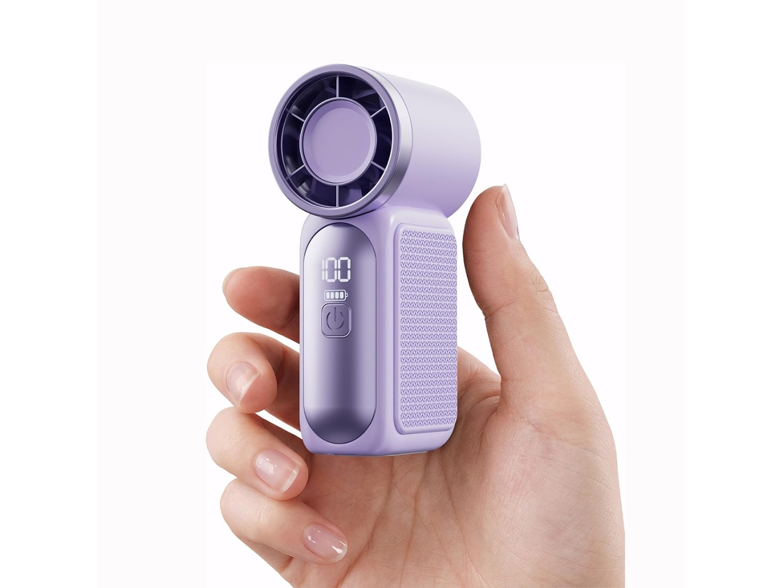 Ventilador Turbo Portátil De Bolsillo De 40.000 Rpm, Ultraligero (morado)