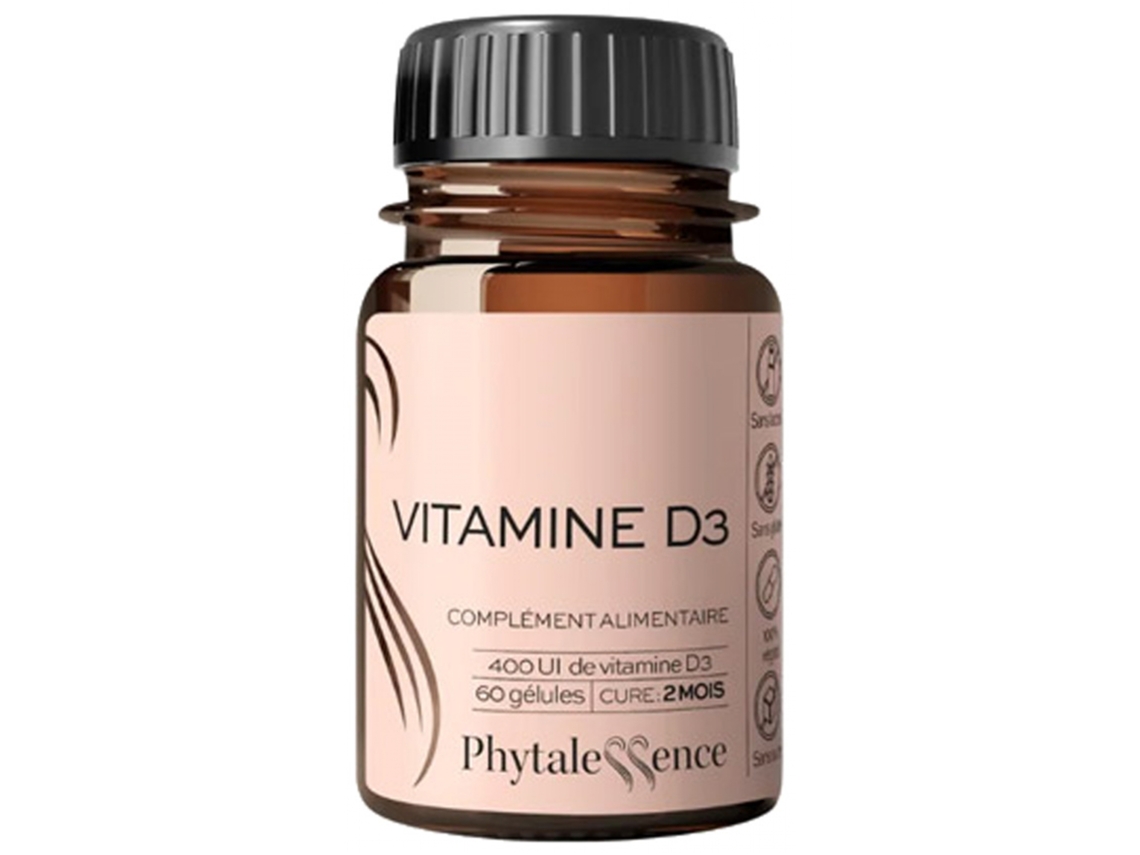 PHYTALESSENCE Vitamina D3 60 Cápsulas