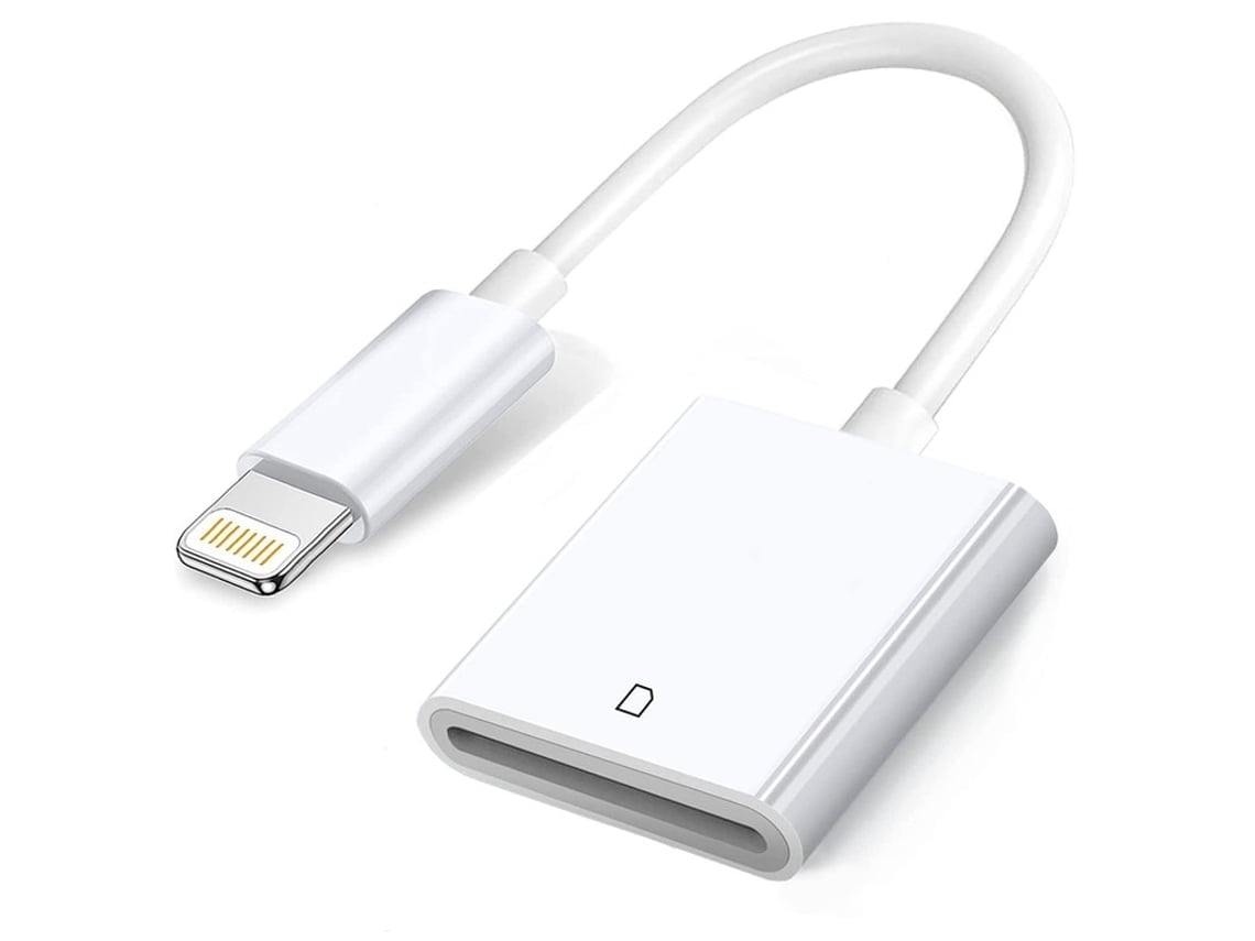 Adaptador Lector De Tarjetas De Memoria Lightning Hub Para Portátiles Y Ordenadores De Sobremesa