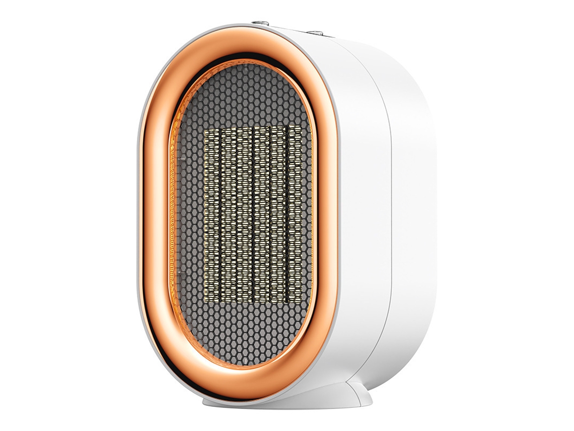 Calentador de aire de sobremesa doméstico Sfushos (blanco perla, 1300 W, estándar europeo)