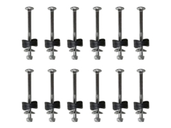 Accesorios Galvanizados Para Trampolín Con Tornillos Para Trampolín De Salto, Acero Galvanizado, Estabilidad Adicional.