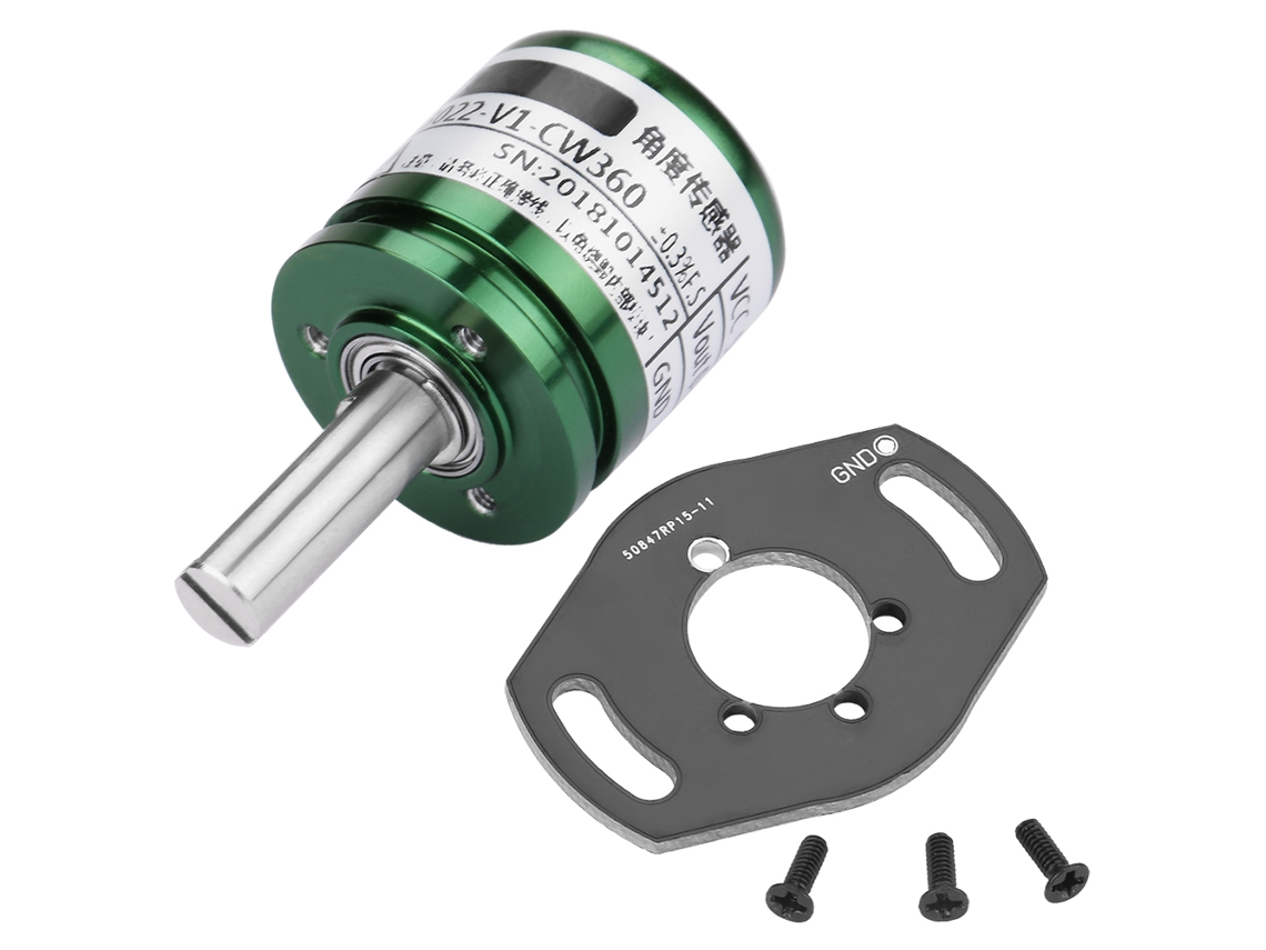 2026velora-sensor De Ángulo Hall Rotatorio 0.088° 0-360 Grados 0-5v Salida 12bit Elemento Sensible