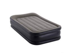 Colchón INTEX individual Deluxe Pillow Rest Raised (PVC - Gris - 99x191x42 cm)
