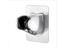 Soporte De Ducha Sin Perforar Con Pegamento 3m Ajustable 45° Carga Hasta 18kg Universal Resistente Al Agua Y Herrumbre