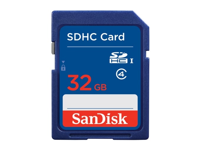 Tarjeta de memoria SANDISK SDHC 32GB