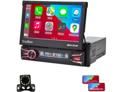 1 Conjunto De Radio Para Coche Eléctrico Con Pantalla Táctil Abatible Y Carplay