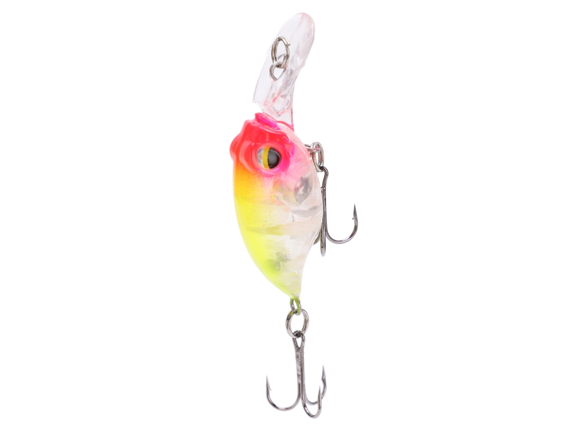 Señuelo Artificial Mini Minnow Con Ojos Tridimensionales Para Pesca En Agua Dulce Y Salada.