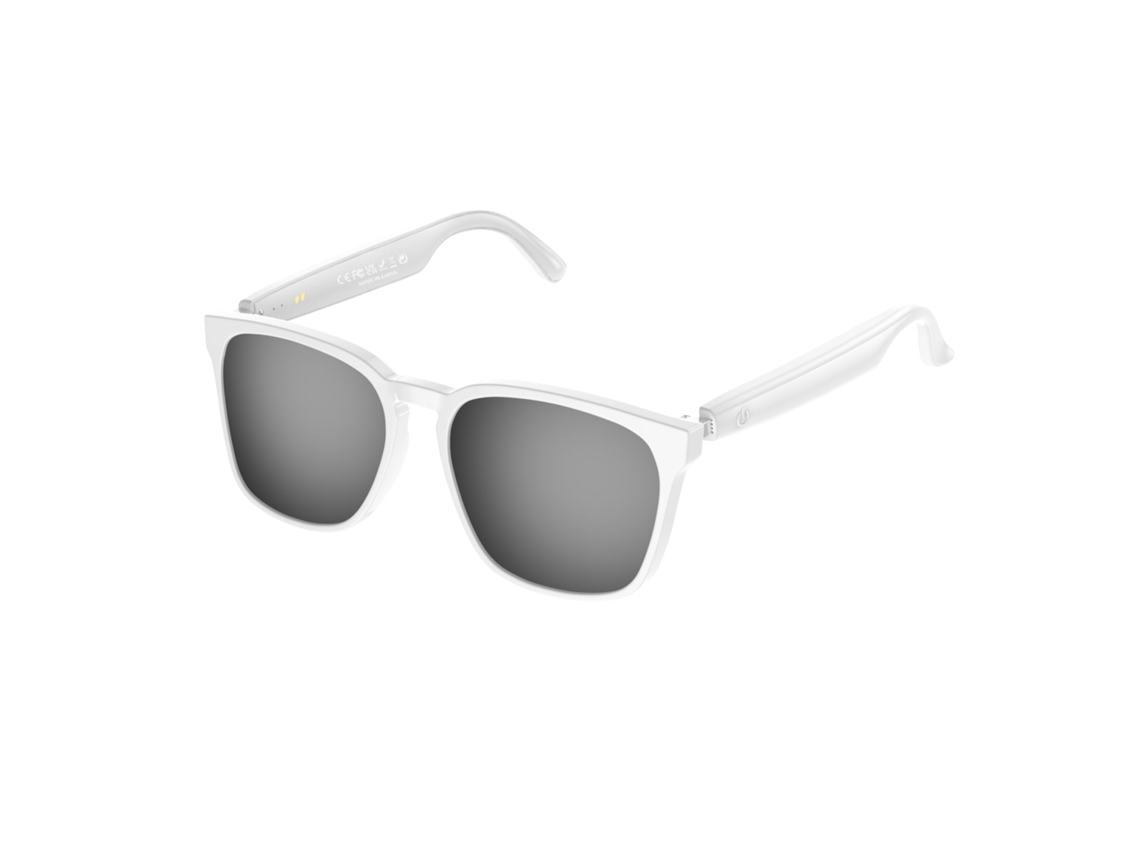 Gafas Inteligentes, Lentes Fotocromáticas, Asistente De Voz, Llamadas Bluetooth, Reproducción De Música Y Traducción (gafas De Sol Blancas) Czhhmart
