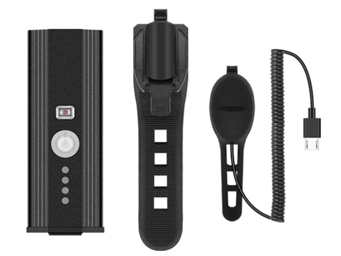 Juego de luces para bicicleta YIZHOOD DES1097 (negro)