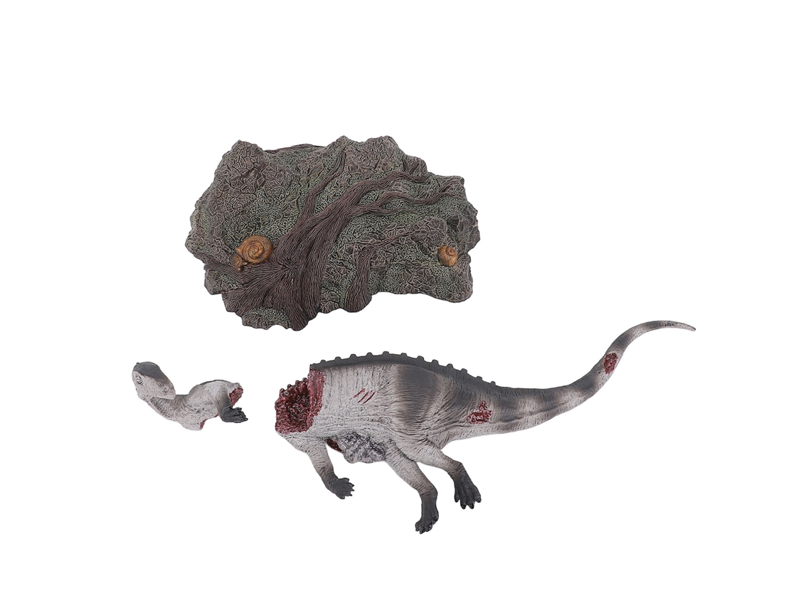 Modelo De Dinosaurio De Plástico Realista Con Base De Exhibición Para Niños Y Adultos.