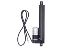 Actuador Lineal Eléctrico De 1000 N, 150 Mm, Ip65, Barra De Empuje De Aluminio Con Interruptor De Límite.