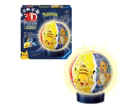 Puzzle 3D Nightlamp POKEMON POKEMON