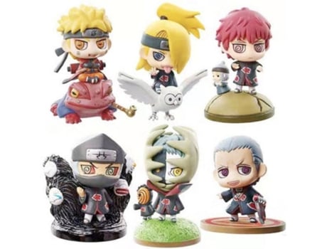 Set de Figuras OEM Naruto Twisted Egg (6 unidades - 5 cm)