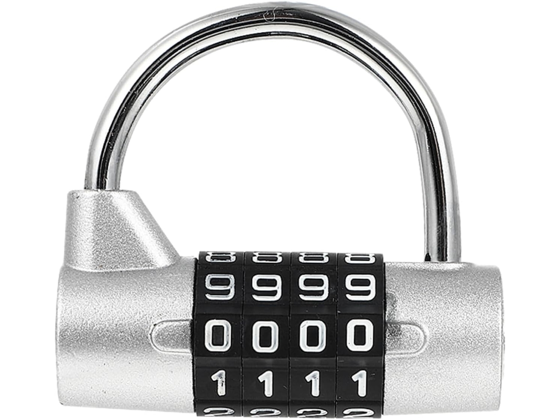 Candado Combinación Dígitos Seguro Ligero Compacto Lockers