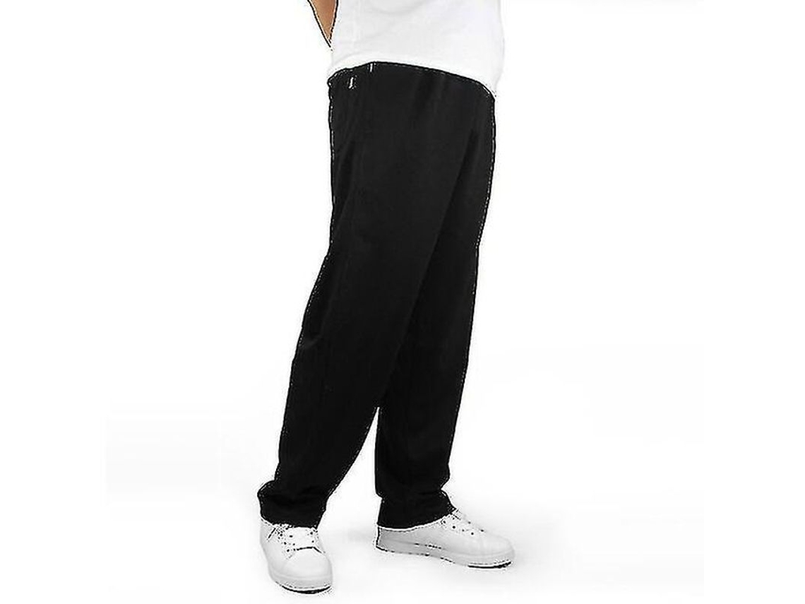 2026-pantalones De Sudadera Para Hombres Plus Size 5xl-7xl Invierno Algodón Casual Cintura Elástica Suelta Calient Fleece Grueso