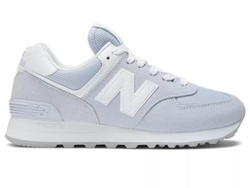 Zapatillas Deportivas NEW BALANCE 574 (Gris - Gamuza, Material Sintético- 37)