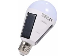 Bombilla Led Solar, E27 Ip 65, Bombilla Led Portátil De Emergencia Con G