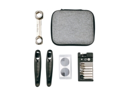 Kit De Herramientas Multifuncional Portátil Para Reparación De Bicicletas, Para El Mantenimiento Básico De Neumáticos, Cadenas Y Llantas.