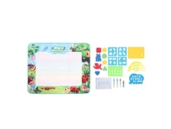 Conjunto De Tapete De Desenho Com Água Reutilizável Plástico E Tecido Brinquedo Educativo