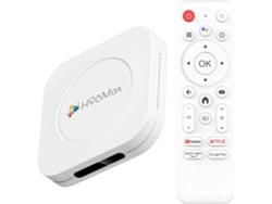 Tv Box Android 14.0, M1 Plus 4k Uhd, Dispositivo De Transmisión Para Tv Con Hdr10, 4 Gb De Ram/32 Gb De Rom (blanco)