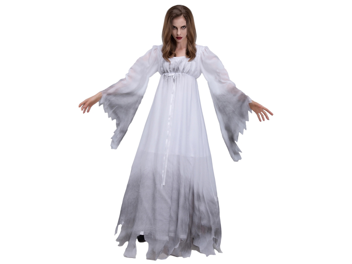 Disfraz de novia fantasma de gasa para mujer NEVEANCE