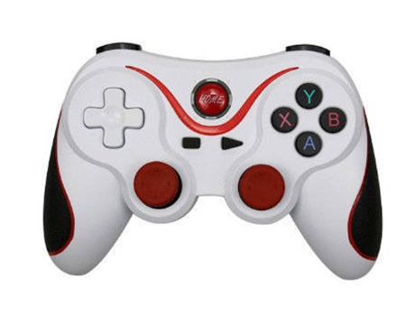 Controlador de juego T3/X3 para Ps3 Joystick inalámbrico Bluetooth 3.0 Android Gamepad Control remoto para juegos para PC Teléfono Tableta 10Blanco...