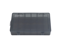 Caja de almacenamiento transparente con compartimentos móviles | Sin marca