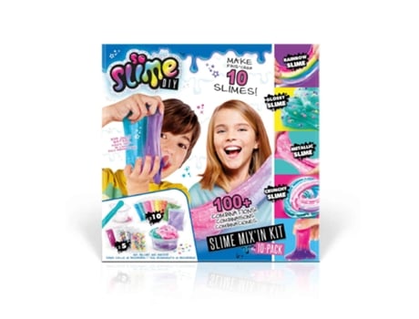Pack 10 Slimes Mix'In SLIME DIY