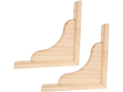 Juego Madera 2 Para Pared 15x15 Resistentes Sala Cocina
