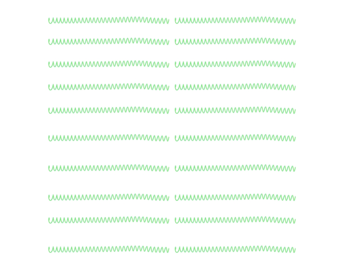 20 Rollos De Espiral Abs Para Encuadernación, 30 Hojas De Lomos De Plástico Verde Para Papelería Y Material De Oficina.