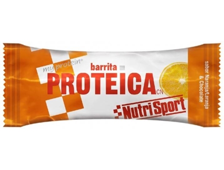 Barrita Proteica NUTRISPORT Naranja (12 Unidades)
