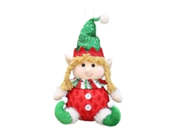 Adornos navideños, adornos para árboles de peluche TRUYUETY