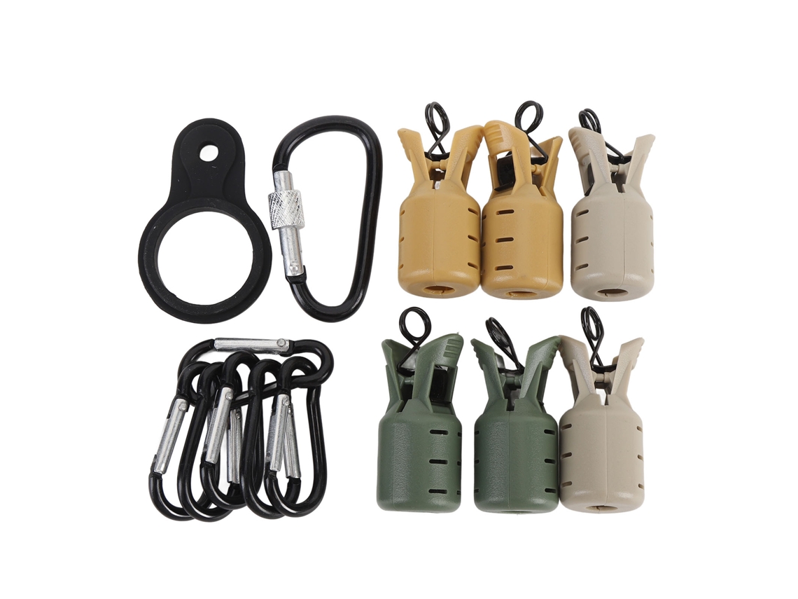 Danu26-6 Fundas Para Anzuelos De Calamar Con Clip De Seguridad Protector Para Jig De Calamar Estilo 4