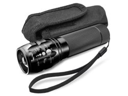 Potente Linterna Para Bicicleta Con Enfoque Telescópico Y Zoom De Tres Luces.