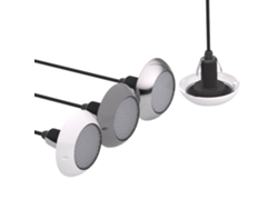 Foco LED para piscina 150 Easy Way, blanco cálido, 12 W, 1200 lm, IP68, gris
