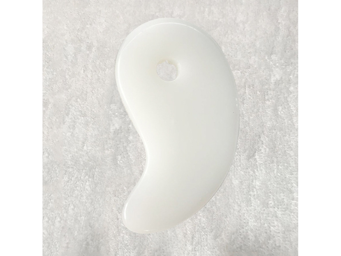 (blanco B) 1 Tablero De Gua Sha De Resina En Forma De Corazón, Masajeador Facial, Herramienta De Masaje Spa