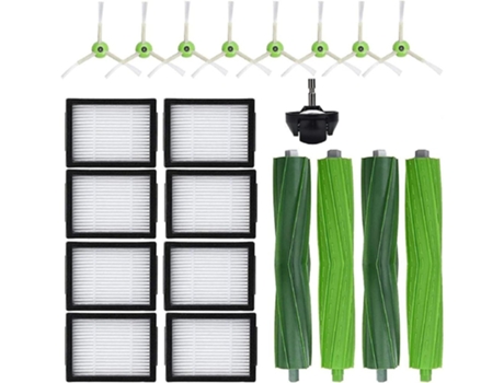 Filtros de escovas laterais de escova de rolo para irobot roomba i3 i7 i7+ e5 e6