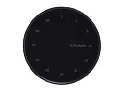 Temporizador Electrónico Magnético Con Cuenta Regresiva Para Cocina Y Aprendizaje - Negro