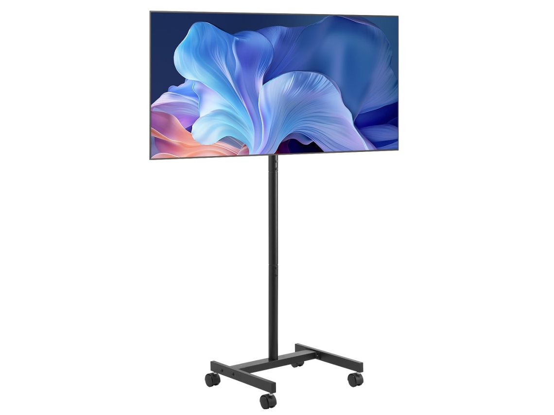 Soporte de TV Móvil con Ruedas, Ajustable y Compatible con VESA 17 55 Tekmaquinas