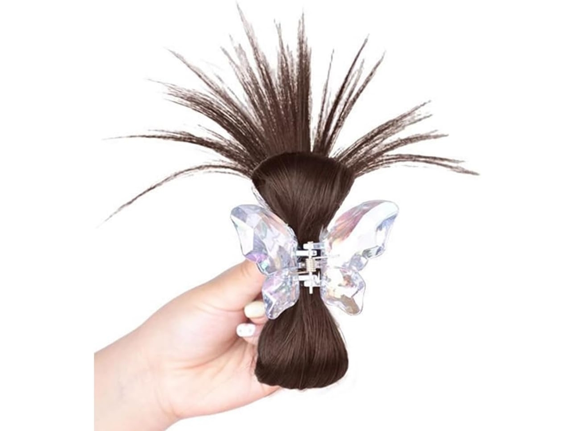 Pinza Para El Cabello Princess At Large Con Aspecto Natural Y Fuerte Sujeción Para Niñas.