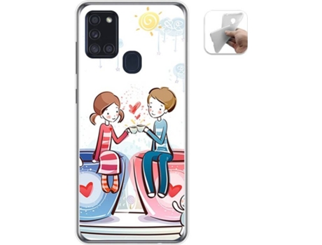 Carcasa Samsung Galaxy A21s TUMUNDOSMARTPHONE Café Multicolor