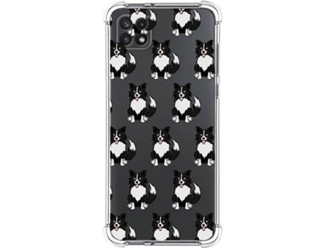 Carcasa Samsung Galaxy A22 5G TUMUNDOSMARTPHONE Dibujos Antigolpes Perros 07 Multicolor